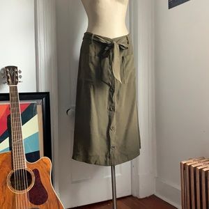 Old Navy Button Front Skirt